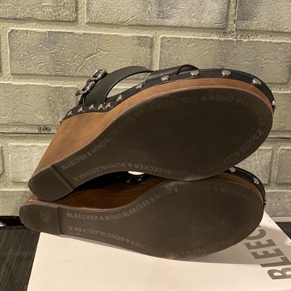 Bleecker & Bond Sandra Leather Wedge - Picture 4 of 8